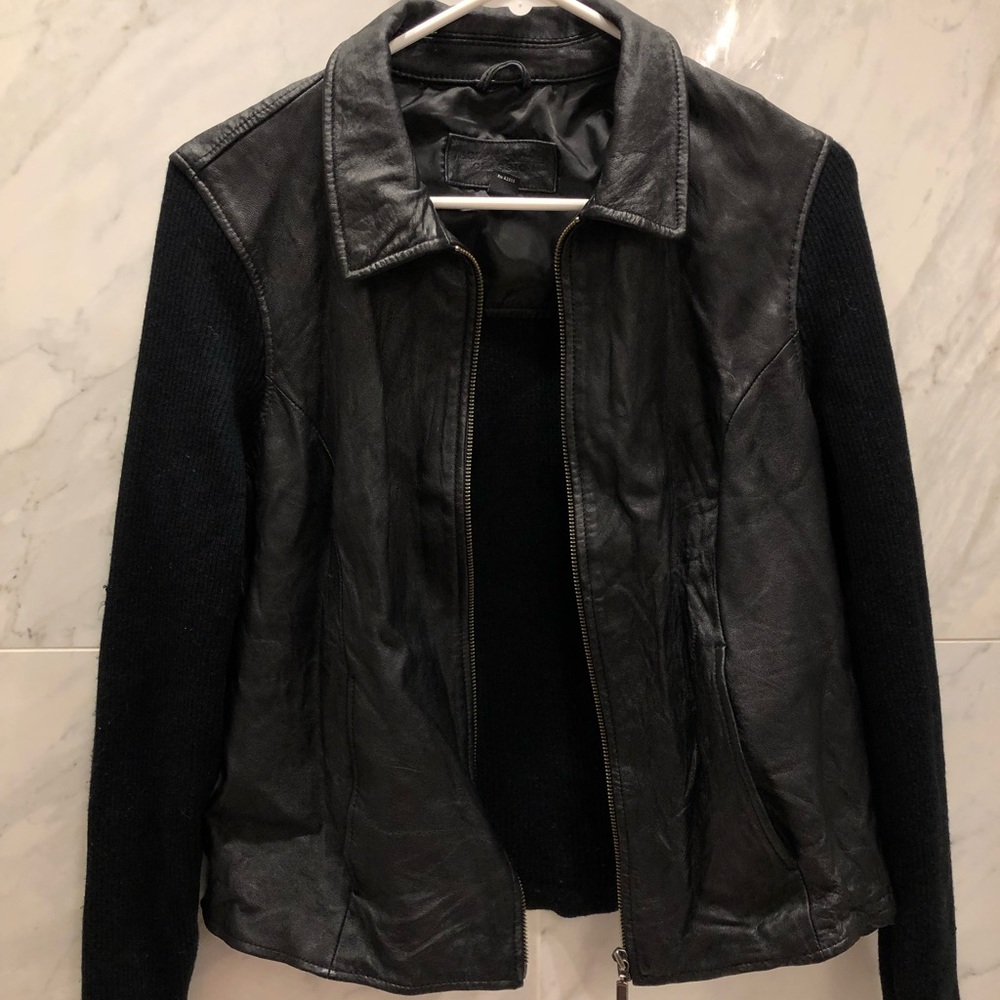 leather jacket